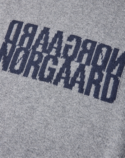  Mads Nørgaard - Yota Knit Tilona Sweater - Mid Grey Melange